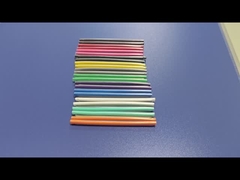 रंगीन फाइबर ऑप्टिक स्प्लिट आस्तीन 5 मिमी गर्मी सिकुड़ 60 मिमी लंबाई