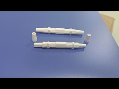 सफेद फाइबर ऑप्टिक फ्यूजन संरक्षण गोल बॉक्स के लिए ड्रॉप केबल फाइबर ऑप्टिक फ्यूज